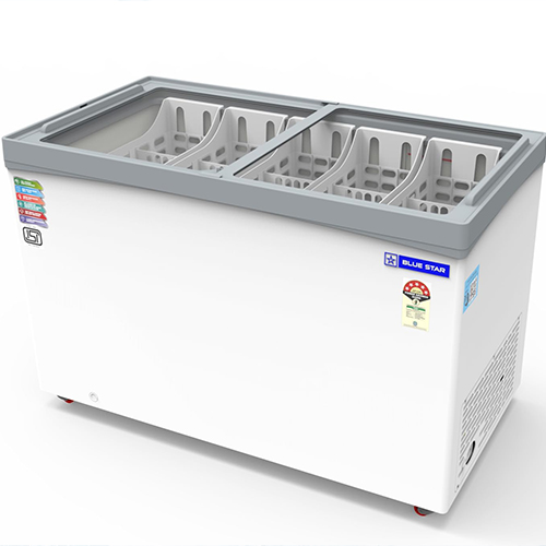 Blue Star Glass Top Freezer